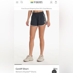 Women’s Vuori Cardiff shorts